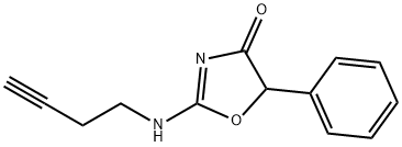 2-(3-Butynylamino)-5-phenyl-2-oxazolin-4-one