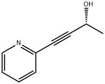 3-Butyn-2-ol, 4-(2-pyridinyl)-, (2R)- (9CI)