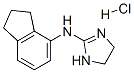 N-(2,3-dihydro-1H-inden-4-yl)-4,5-dihydro-1H-imidazol-2-amine monohydrochloride