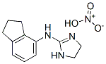 N-(2,3-dihydro-1H-inden-4-yl)-4,5-dihydro-1H-imidazol-2-amine mononitrate