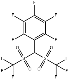 1-[双(三氟甲烷磺酰基)甲基]-2,3,4,5,6-五氟苯