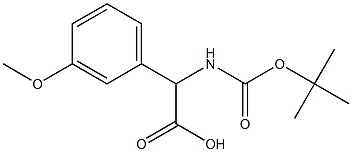 N-BOC-RS-3-甲氧基苯甘氨酸
