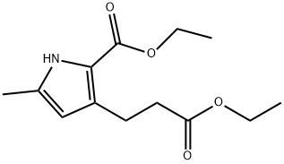 3-(2-乙氧基羰基乙基)-5-甲基吡咯-2-羧酸乙酯
