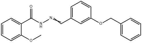 N'-[3-(benzyloxy)benzylidene]-2-methoxybenzohydrazide