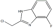 1H-Benzimidazole,2-(chloromethyl)-4-fluoro-(9CI)