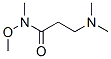 Propanamide, 3-(dimethylamino)-N-methoxy-N-methyl- (9CI)