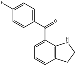 (4-fluorophenyl)(indolin-7-yl)Methanone