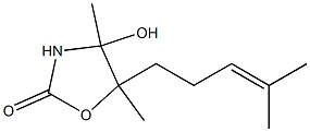 2-Oxazolidinone,4-hydroxy-4,5-dimethyl-5-(4-methyl-3-pentenyl)-(9CI)