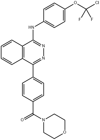 (4-(4-((4-(ChlorodifluoroMethoxy)phenyl)aMino)phthalazin-1-yl)phenyl)(Morpholino)Methanone