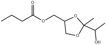 [2-(1-hydroxyethyl)-2-methyl-1,3-dioxolan-4-yl]methyl butyrate