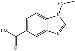 1H-Benzimidazole-5-carboxylicacid,1-(methylamino)-(9CI)