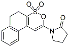 1-[(5,6-Dihydronaphth[2,1-c][1,2]oxathiin 4,4-dioxide)-2-yl]pyrrolidin-2-one