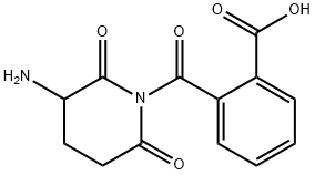 2-(3-amino-2,6-dioxo-piperidine-1-carbonyl)benzoic acid