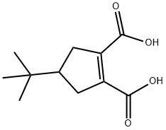 1-Cyclopentene-1,2-dicarboxylic acid, 4-(1,1-dimethylethyl)- (9CI)