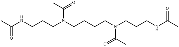 N,N'-(1,4-Butanediyl)bis[N-[3-(acetylamino)propyl]acetamide]