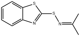 2-Benzothiazolesulfenamide,N-(1-methylethylidene)-(9CI)