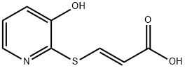 2-Propenoicacid,3-[(3-hydroxy-2-pyridinyl)thio]-,(E)-(9CI)