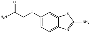 Acetamide, 2-[(2-amino-6-benzothiazolyl)oxy]- (9CI)