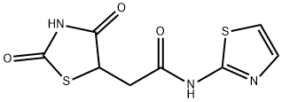 2-(2,4-dioxo-1,3-thiazolidin-5-yl)-N-(1,3-thiazol-2-yl)acetamide