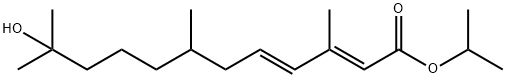 (2E,4E)-11-Hydroxy-3,7,11-trimethyl-2,4-dodecadienoic acid isopropyl ester