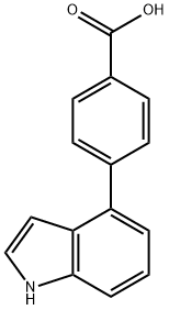 4-(1H-Indol-4-yl)benzoic acid