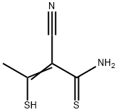 2-Butenethioamide,  2-cyano-3-mercapto-