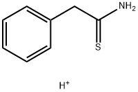 Benzeneethanethioamide,  conjugate  monoacid  (9CI)