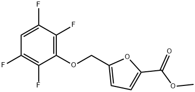 methyl 5-[(2,3,5,6-tetrafluorophenoxy)methyl]-2-furoate
