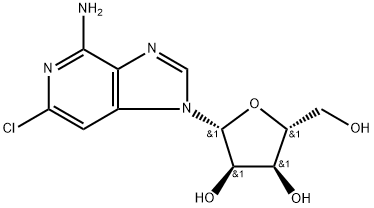4-Amino-6-chloro-1--D-ribofuranosylimidazo[4,5-c]pyridine
