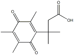 3-(2,3,5-triMethyl-1,4-benzoquinonyl)-3-Methylbutyric acid