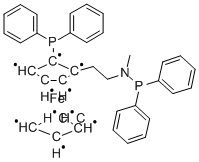 (R)-N-二苯基膦-N-甲基-(S)-2-(二苯基膦)二茂铁基乙胺