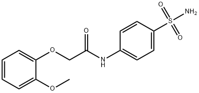 N-[4-(aminosulfonyl)phenyl]-2-(2-methoxyphenoxy)acetamide