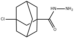 Tricyclo[3.3.1.13,7]decane-1-carboxylic acid, 3-chloro-, hydrazide (9CI)