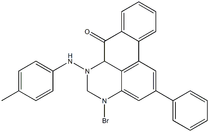4-Bromo-6-[(4-methylphenyl)amino]-2-phenyl-7H-benzo[e]perimidin-7-one