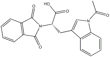 (αS)-1-Acetyl-α-(1,3-dihydro-1,3-dioxo-2H-isoindol-2-yl)-1H-indole-3-propionic acid