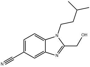 2-(hydroxymethyl)-1-isopentyl-1H-benzo[d]imidazole-5-carbonitrile