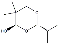 1,3-Dioxan-4-ol,5,5-dimethyl-2-(1-methylethyl)-,(2R,4S)-rel-(9CI)