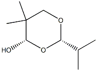 1,3-Dioxan-4-ol,5,5-dimethyl-2-(1-methylethyl)-,(2R,4R)-rel-(9CI)