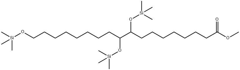 9,10,18-Tris(trimethylsilyloxy)octadecanoic acid methyl ester