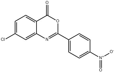 7-Chloro-2-(p-nitrophenyl)-4H-3,1-benzoxazin-4-one