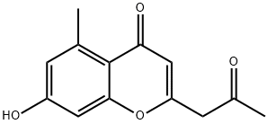 2-(2-Oxopropyl)-7-hydroxy-5-methyl-4H-1-benzopyran-4-one