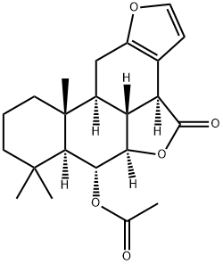 (3bS)-6α-Acetoxy-7,7,10aβ-trimethyl-3bα,5aα,6,6aα,7,8,9,10,10a,10bα,10cβ,11-dodecahydro-4H-phenanthro[3,2-b:10,1-b'c']difuran-4-one