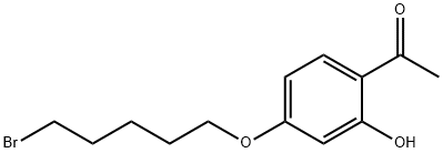 1-[4-[(5-BROMOPENTYL)OXY]-2-HYDROXYPHENYL]ETHAN-1-ONE