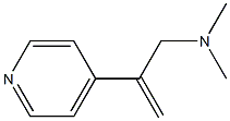 4-Pyridineethanamine,N,N-dimethyl-beta-methylene-(9CI)