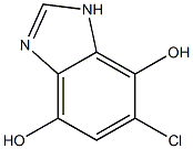 1H-Benzimidazole-4,7-diol,5-chloro-(9CI)