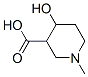 3-Piperidinecarboxylic acid, 4-hydroxy-1-methyl- (9CI)