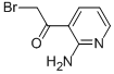Ethanone, 1-(2-amino-3-pyridinyl)-2-bromo- (9CI)