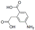 Benzeneacetic acid, 5-amino-2-carboxy- (9CI)