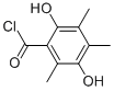 Benzoyl chloride, 2,5-dihydroxy-3,4,6-trimethyl- (9CI)