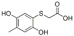 Acetic acid, [(2,5-dihydroxy-4-methylphenyl)thio]- (9CI)